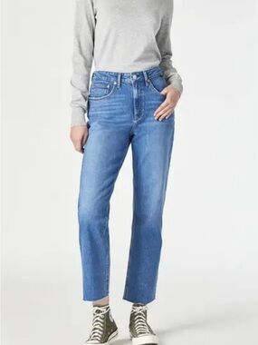 Mavi New York High-Rise Straight Leg Jeans